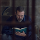 Negan (Jeffrey Dean Morgan) crams for the big test.